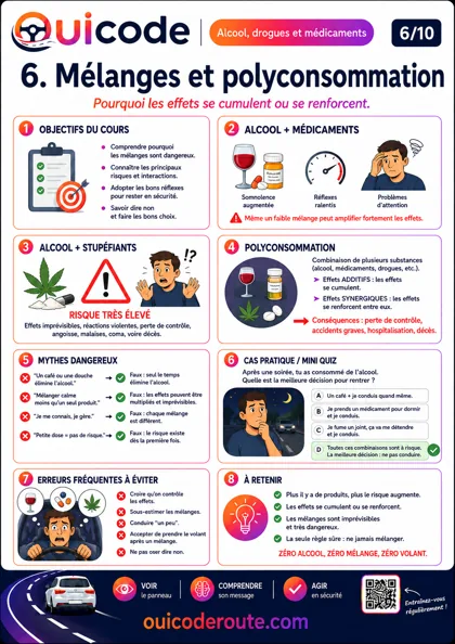 Aperçu de la fiche Mélanges et polyconsommation