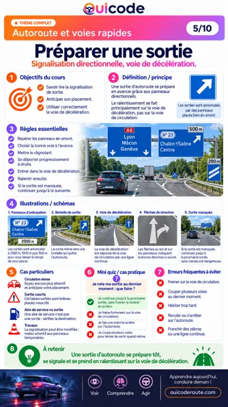 Aperçu de la fiche Préparer une sortie