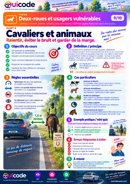 Aperçu de la fiche Cavaliers et animaux