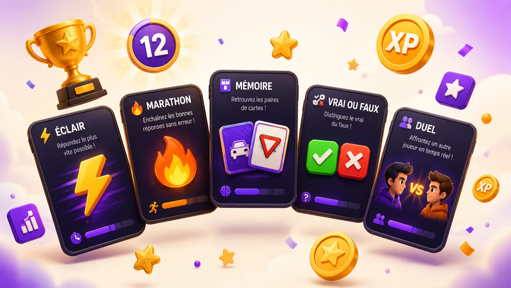 🎮 5 Mini-jeux interactifs